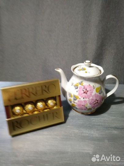 Чайник заварочный фарфоровый СССР