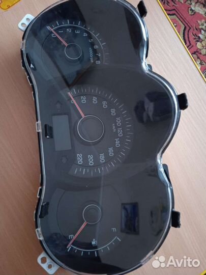 Панель приборов кия рио 2016