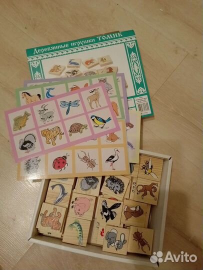 Детское развивающее лото
