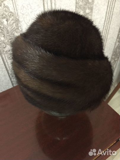 Шапка норковая женская