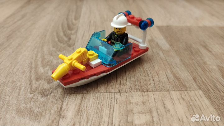 Лего 4992 пожарный катер
