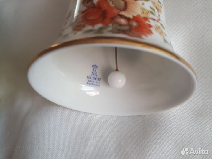 Колокольчики Германия Кайзер и Япония фарфор