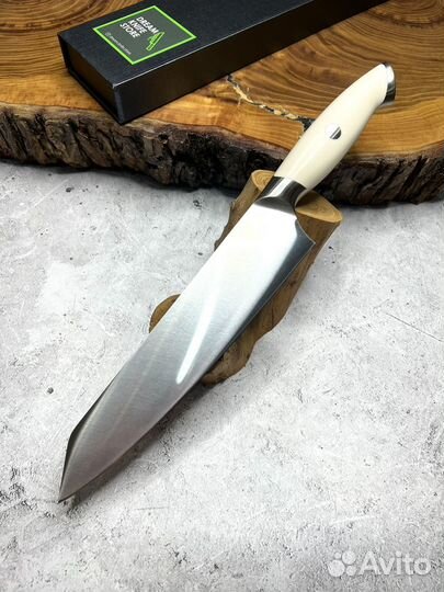 Нож поварской новый