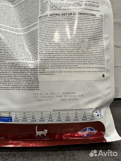 Сухой корм для кошек