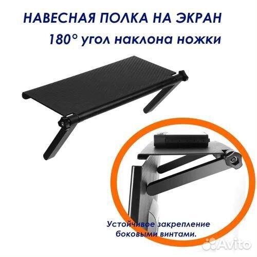 Полка навесная на телевизор