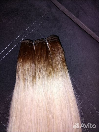 Волосы биопротеиновые для наращивания 70 см