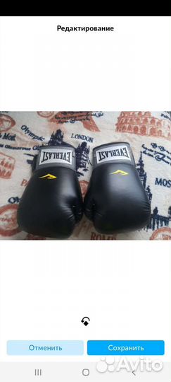 Перчатки тренировочные Everlast PU Pro Style