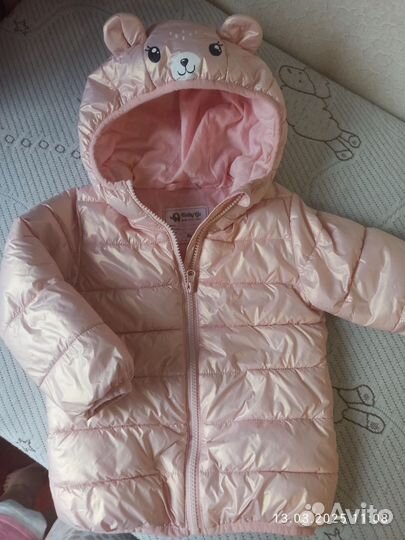 Куртка на девочку демисезонная 86р