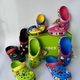 Crocs Lego (размеры 23-35)