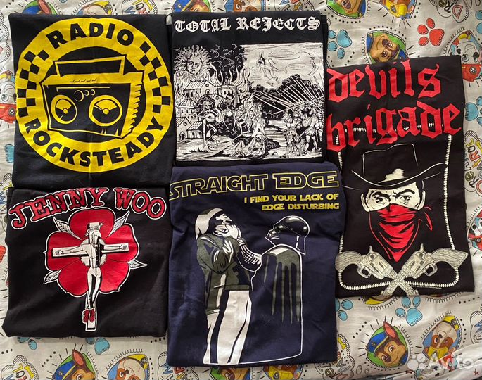 Продам футболки мерч панк рок (punk merch)