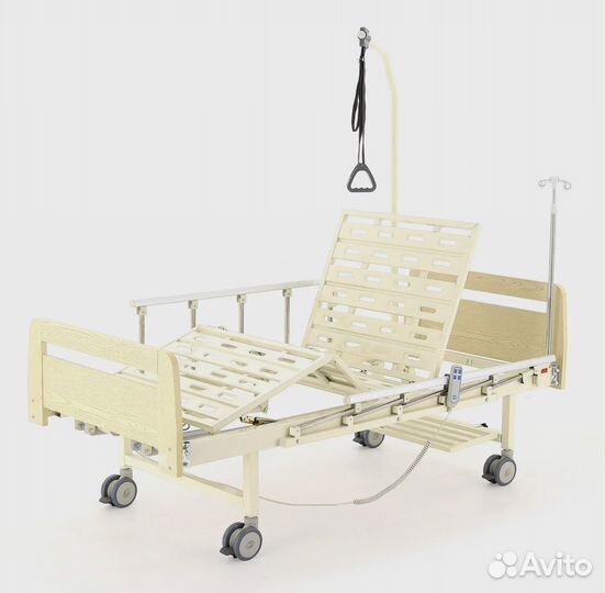 Медицинская кровать металическая с механизмом