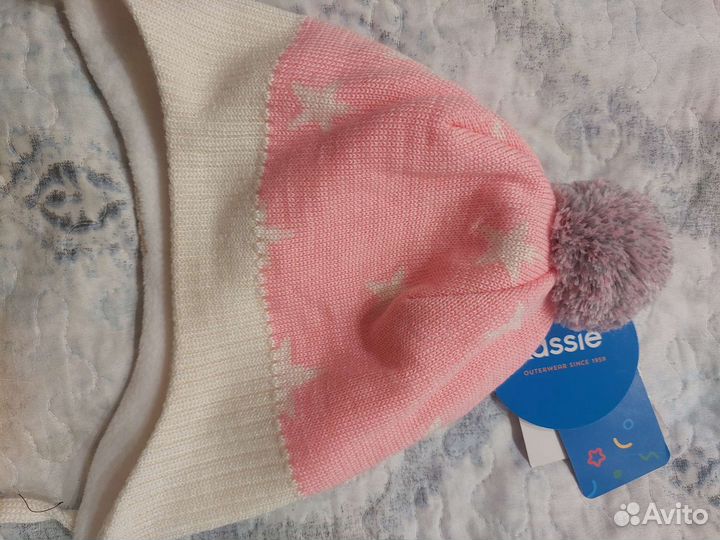Шапка lassie новая 46-48
