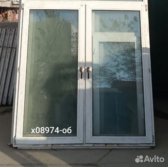 Пластиковое окно Б/У 2320(в) 1760 об х 1670(ш)