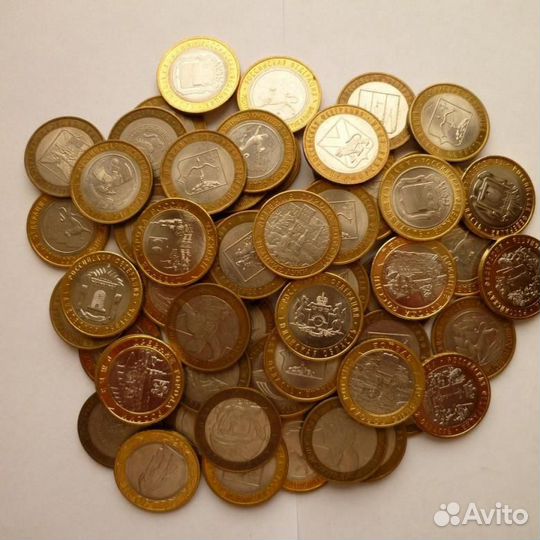 Монеты по 30-110р