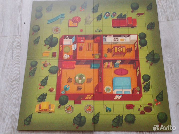 Настольная игра зомби в доме