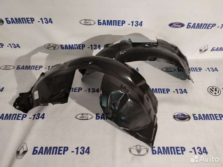 Подкрылки (локеры) Renault Logan 2 (2014-нв)