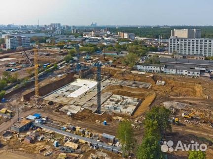 Ход строительства ЖК «Сиреневый парк» 3 квартал 2021