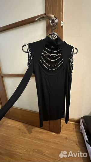 Водолазка черная женская 44