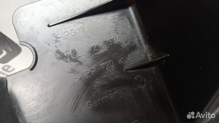 Дефлектор радиатора правый Volkswagen Touareg 7LA