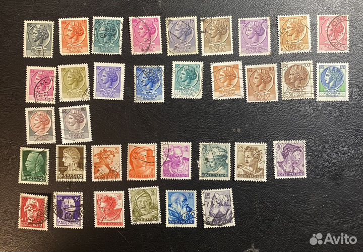 Почтовые марки Италии