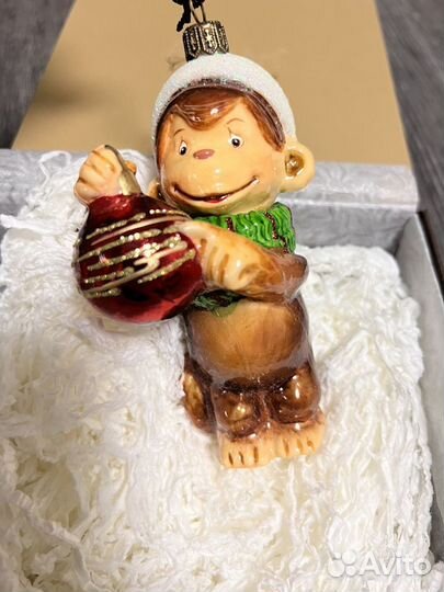 Обезьянка с шаром Atlas Art Komozja игрушка