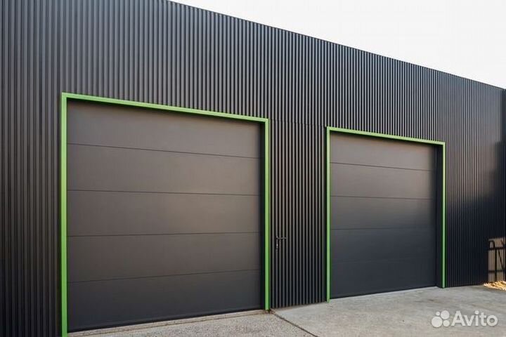 Промышленные секционные ворота