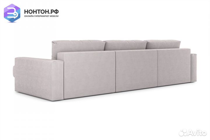 Диван угловой тик-так Монарх М2О1 бежевый