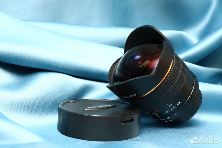 Для Nikon Samyang 8mm f/3.5 рыбий глаз фишай