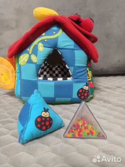 Игрушка домик сортер мягкий