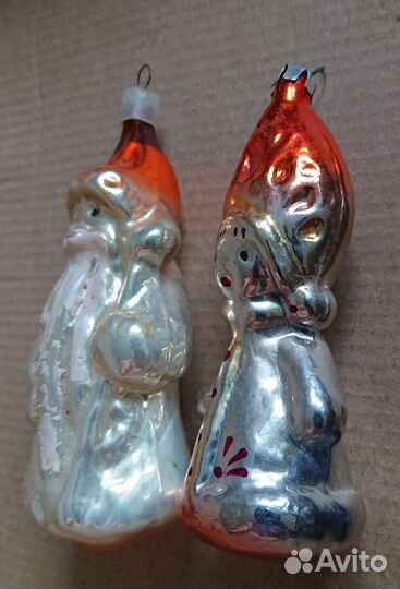 Елочные игрушки СССР