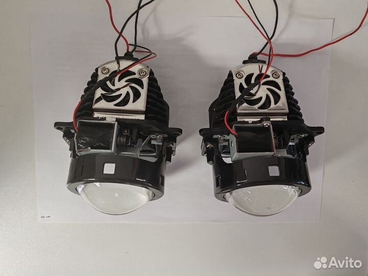 Светодиодные линзы на авто