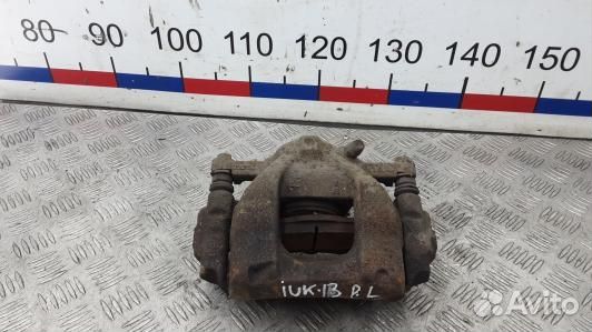 Суппорт тормозной передний левый toyota auris E150