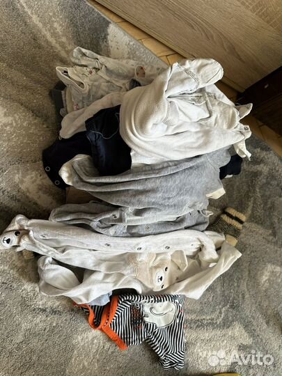 Пакет вещей для новорожденного