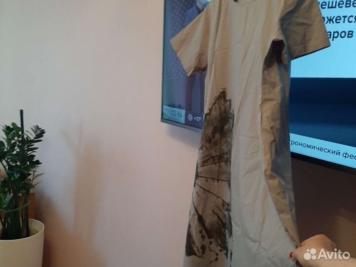 Платье летнее размер 60-62