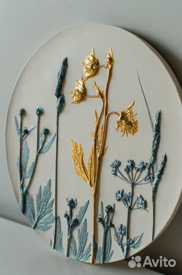 Ботанический барельеф