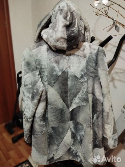 Шуба мутоновая 50 52 размер