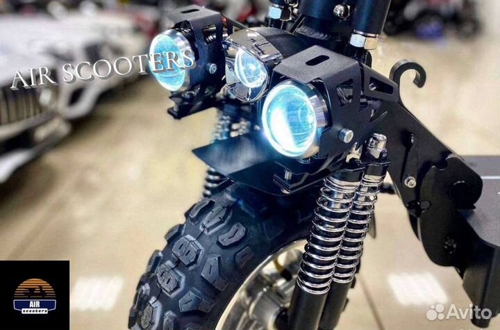 Электросамокат с сиденьем взрослый kugoo m5