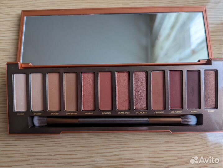 Палитра теней Urban Decay Naked Heat