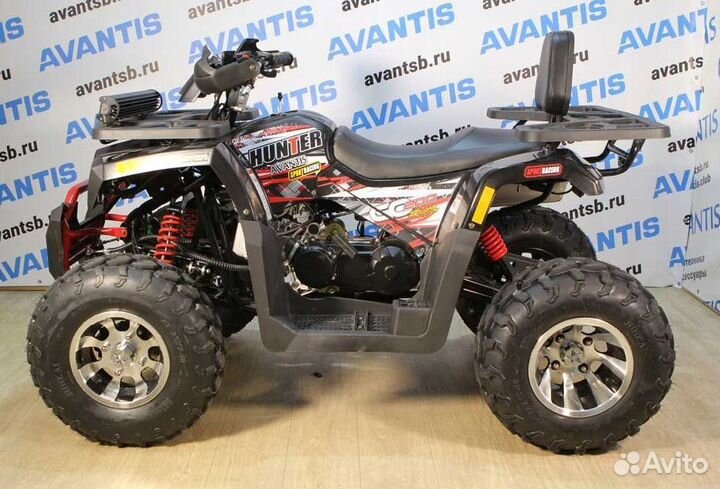 Квадроцикл avantis hunter 200 NEW premium черный