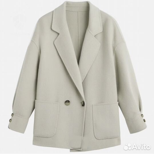 Жакет (пальто) 100% шерсть