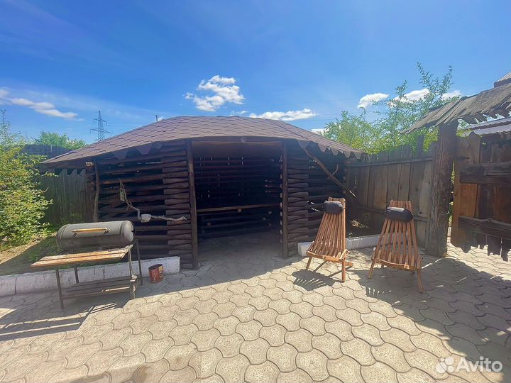Аренда беседки с бассейном