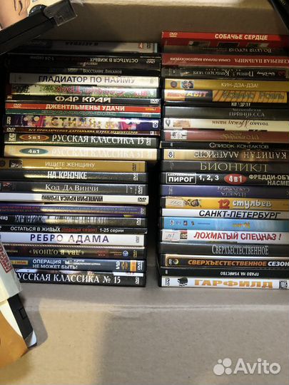 DVD диски лицензия с записями. мультики, фильмы