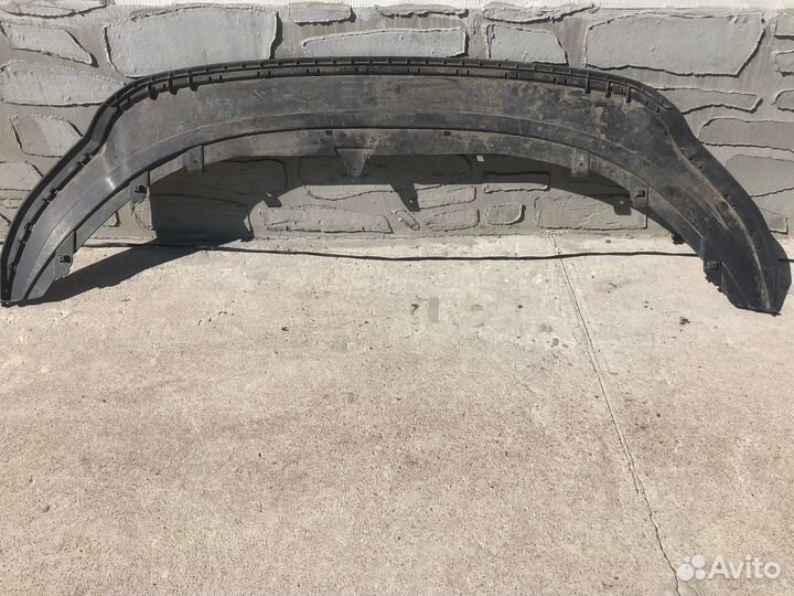 Юбка переднего бампера Volkswagen Polo Sedan