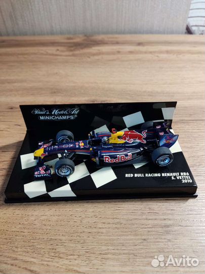 Sebastian Vettel Формула 1 Minichamps