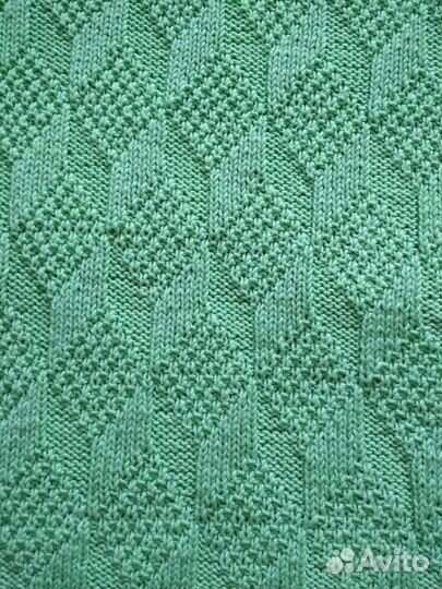 Плед детский вязаный ручная работа