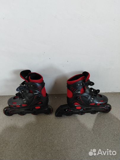 Ролики re:action rock раздвижные, размер 30-33