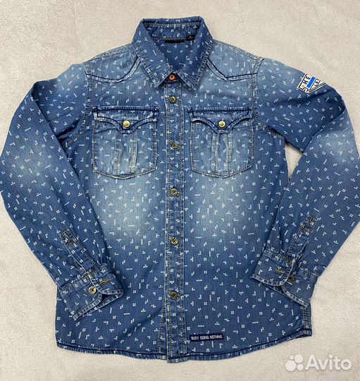 Рубашки для мальчика пакетом 134-146