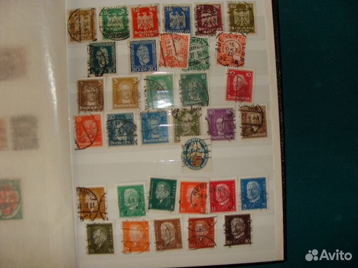 Марки Германии 30-40-х годов прошлого века