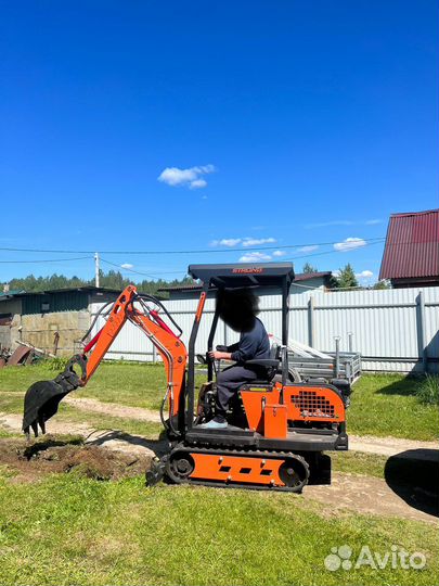 Мини экскаватор