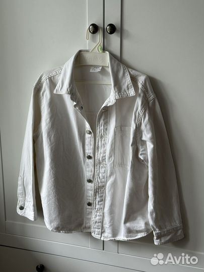 Джинсовая рубашка Zara 128